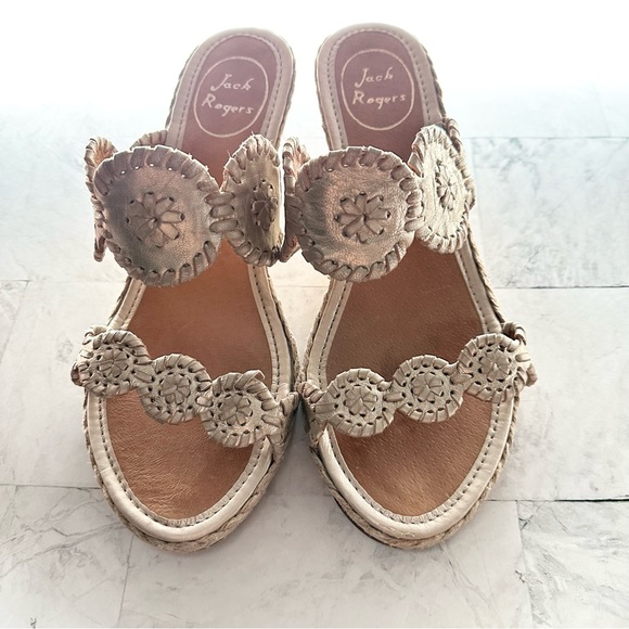 Jack Rogers Lauren Wedge Slide Sandal - Picture 7 of 9